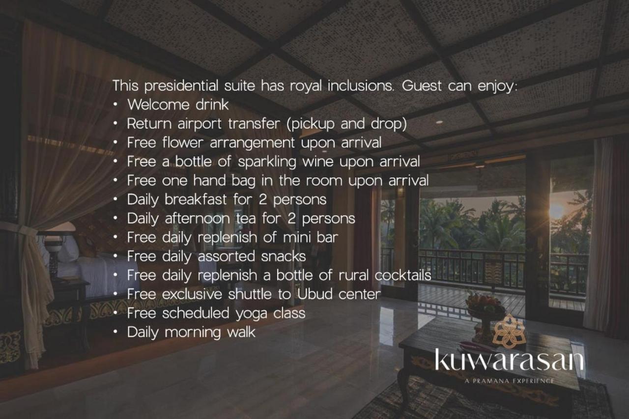 Hôtel Kuwarasan A Pramana Experience à Ubud Extérieur photo